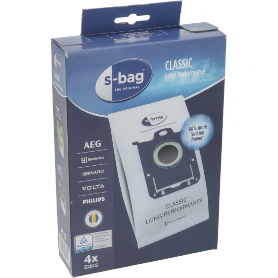 SACS ASPIRATEURS S-BAG®  CLASSIC LONG PERFORMANCE  - E201S ELECTROLUX