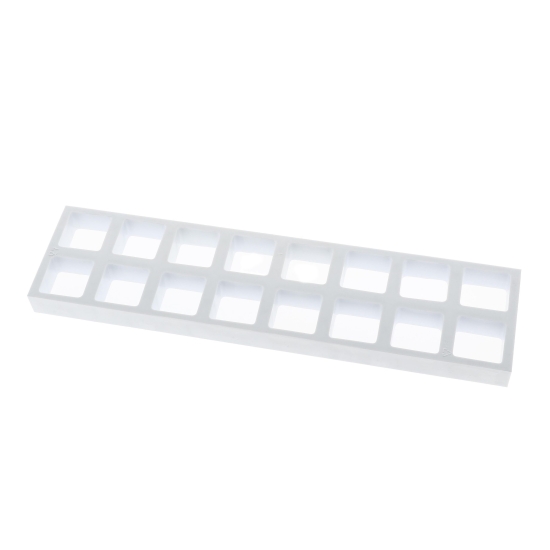 MOULE PLASTIQUE RAPIDE MINI GATEAUX CARRES 35 MM